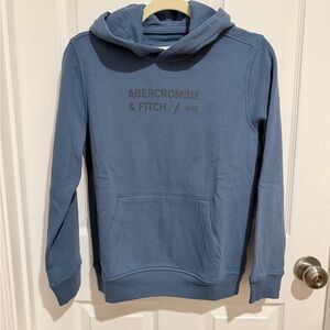 Abercrombie & Fitch Slate Blue Hoodie